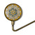 Snap Hook MutliUse Bag Hanger Holder Carrier with Extra Strong Grip (Yellow Floral)