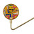 Picasso Square Art  Snap Hook Bag Hanger With Extra Strong Grip