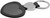 Set of 2 Faux Leather Heart Shaped Photo Keychains (Black)