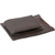 Set of 2  Made in India Genuine Cowhide Slim Leather Front Pocket Wallet and Magnetic Money Clip (Brown)