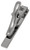 Stainless Steel Tie Bar Clip for Skinny and Regular Ties (1.5"  Side Curve)