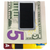 Set of 2 ChromePlated Stainless Steel Money Clip With Leather Insert (Smooth Black)