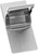 Set of 2 Playing Card Themed ChromePlated Hinged Stainless Steel Money Clips (King of Spades)
