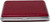 Leather NicklePlated Metal Cigarette Herbal Cigarette Cigar Tobacco Carrying Stash Storage Case (100s, Red Lizard)