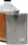 6 oz Pocket Hip Alcohol Liquor Flask in Etched Thatch Print  Made from 304 (18/8) Food Grade Stainless Steel