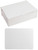 Made in USA Recycled White Kraft Cake Box & Rectangular Cake Boards (Pack of 5  Front Loading)
