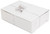Made in USA Recycled White Kraft Cake Box & Rectangular Cake Boards (Pack of 5  Front Loading)
