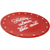 Holiday Calories Don't Count Christmas Themed Winter Holiday 8" Ceramic Accent Plate