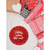 Holiday Calories Don't Count Christmas Themed Winter Holiday 8" Ceramic Accent Plate