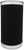 Made in USA 5Gallon Sleek and Stylish Vinyl Mylar Waste Basket (13" X 11") (Faux Black Leather)