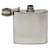 5 oz Brushed Steel Pocket Hip Alcohol Liquor Flask - Made from 304 (18/8) Food Grade Stainless Steel