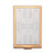 Gold Silver Classic Plate Slim Business Card Holder