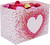 MADE IN USA Individually FoilWrapped Valentine's Day Milk Chocolates (Assorted  2 lb) (White Heart)