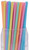 Pack of 300 Assorted Pastel Biodegradable 4Ply Paper Drinking Straws (Compostable, Nontoxic, BPAfree)