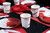 Bloody Halloween Tableware Pack: Disposable Paper Plates, Napkins and Cups Set for 20