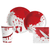 Bloody Halloween Tableware Pack: Disposable Paper Plates, Napkins and Cups Set for 20