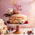 Miss to Mrs (Ring)  Love Themed Rose Gold Cake Topper for Proposal, Wedding, Bridal Shower or Anniversary Cake (Pack of 2)