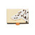 Gold rectangle Purse with Dog Face Portable Travel Pill Box Pillbox
