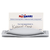 Modern Curve ChromePlated Matte Business Card Stand