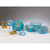 Mazel Tov Set of 48 Cupcake Holders & Toothpick Toppers (Baby Boy) + Bows
