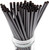 Made in USA Pack of 250 Unwrapped BPA-Free Plastic Slim Drinking Straws