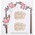 Set of 2 Rose Gold "Mother of the Groom" Enamel Lapel Pins (0.75" X 0.9")