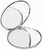 Pucci Print (Circle) Folding Compact Pocket Makeup Mirror Double Sided (5x magnification + 1x magnification)