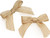 Pack of 24 Pre-Tied Jute 3" Gift Bows with Twist Ties