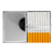 Silver CIGARETTE CASE PLAIN NO MATERIAL