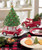 Car With Christmas Tree Winter Holiday Ceramic Cookie Jar