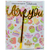 I Love You  Love Themed Gold Cake Topper for Proposal, Wedding, Bridal Shower or Anniversary Cake (Pack of 2)