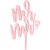 Mr to Mr  Love Themed Rose Gold Cake Topper for Proposal, Wedding, Bridal Shower or Anniversary Cake (Pack of 2)