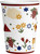 Traditional Passover Tableware Pack: Disposable Paper Plates, Napkins and Cups Set for 20