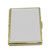 Silver & Gold Cigarette Case intended on both sides for Stickers or Artwork