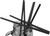 Made in USA Pack of 250 Black (9" X 0.29") Individually Wrapped PLACorn Starch Smoothie Drinking Straws (Biodegradable, BPAfree)