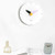 Modern Minimalist Purple & Black Wall Clock (S7094_CLOCK)