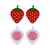 Food Bonanza Glitter Collection: 5 Pairs of Disposable Assorted Shape Breast Petals Nipple Cover Pasties