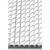 Pack of 150 Silver Foil Stripes Biodegradable 4Ply Paper Drinking Straws (Compostable, Nontoxic, BPAfree)