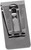 Set of 2 ChromePlated Stainless Steel Money Clips in Silver (Pebble Grain)