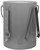 Hand Made In USA Gray Double Walled 5Quart Insulated Ice Bucket With Ice Tongs & Bottle Opener