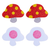The TRIP Glitter Collection: 5 Pairs of Disposable Assorted Shape Breast Petals Nipple Cover Pasties