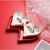 DoubleHearted Mr & Mrs Ceramic Trinket Plate and Decorative Jewelry Dish