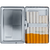 Silver Angles Compact (7 Kings) MetalPlated Cigarette Case & Stash Box