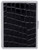 Black Crocodile Print Leather Compact (9 100s) Metallic Cigarette Case & Stash Box