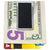 Set of 2 ChromePlated Stainless Steel Money Clip With Leather Insert (Black Lizard)