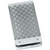 Set of 2 ChromePlated Stainless Steel Money Clips in Silver (Wavy Lines)