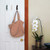 Decorative Rustic Iron Feathers Wall Coat Hooks (Set of 3)
