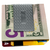 Set of 2 ChromePlated Stainless Steel Money Clips in Silver (Honeycomb Pattern)