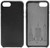 Genuine Cowhide Black Leather Cell Phone Case for iPhone 8 Plus