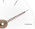 Modern Minimalist Exposed Wood Silent Wall Clock (Numberless)